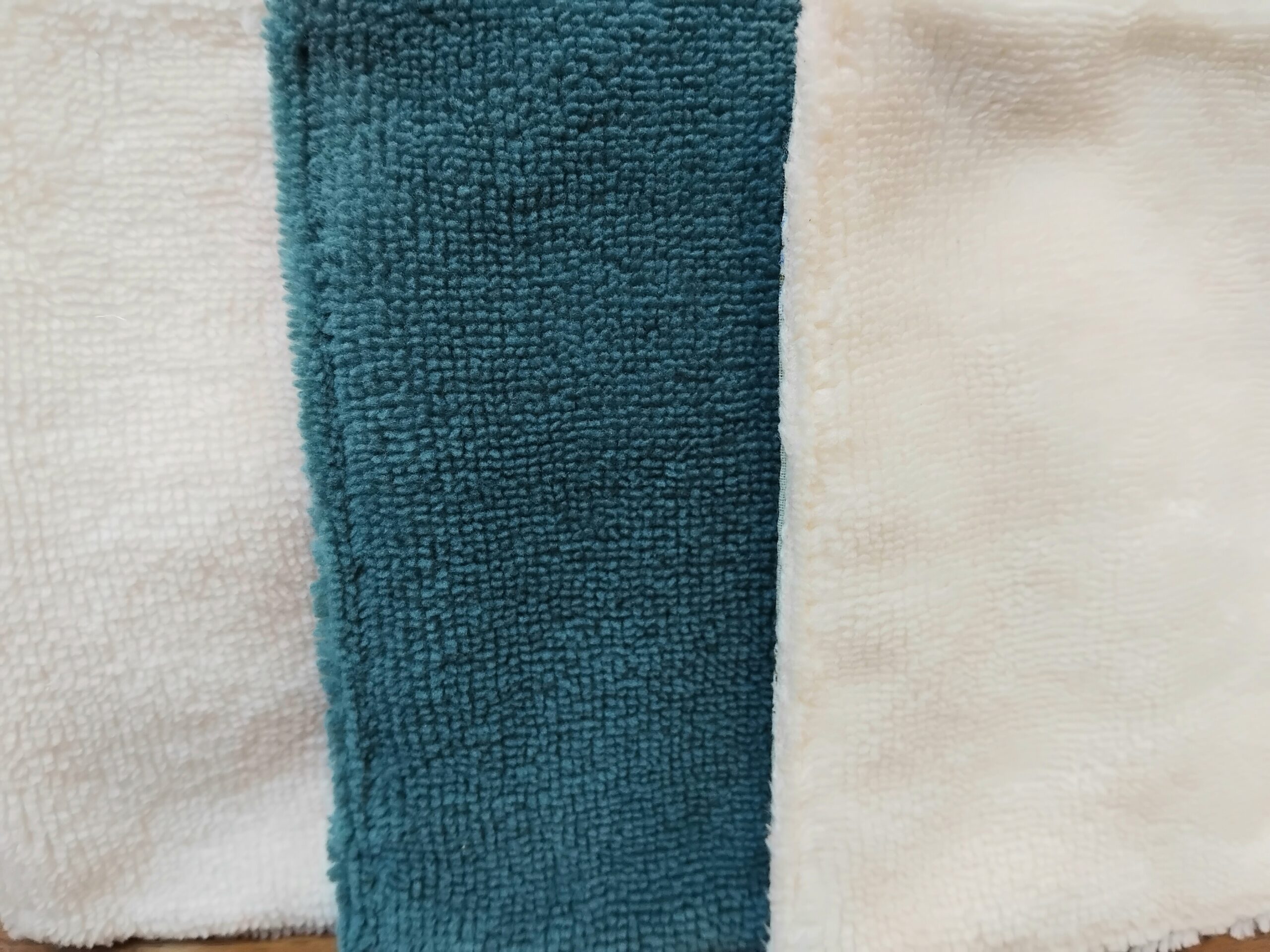 Lingettes réutilisables en coton Oeko Tex et éponge de bambou. – Image 2