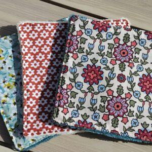 Lingettes démaquillantes lavables en bambou