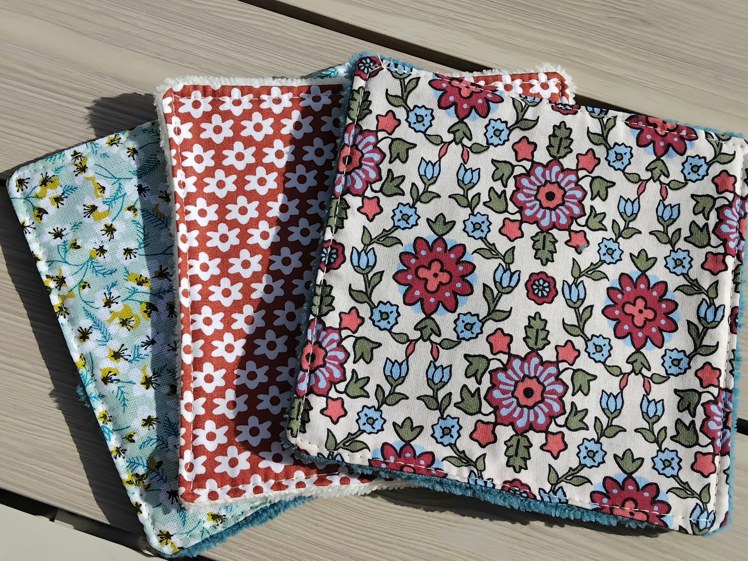 Lingettes démaquillantes lavables en bambou