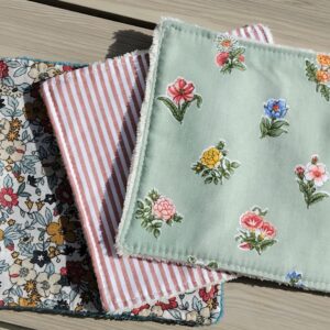 Lingettes démaquillantes lavables en bambou